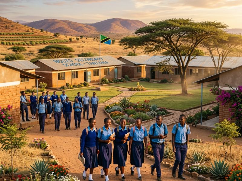 Nguzo Secondary School: Bridging Education and Opportunity in&nbsp;Tanzania